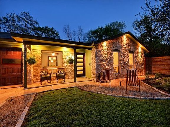 Attractive accent lighting.