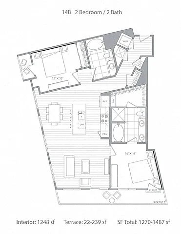 Floor plan B14
