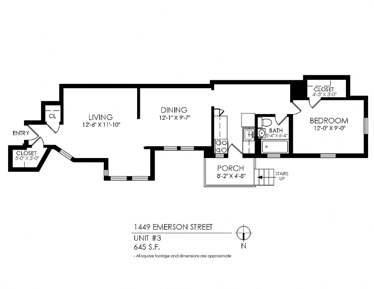 Floor plan 1 Bedroom
