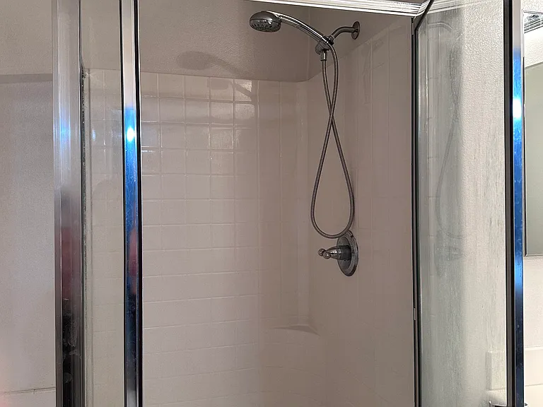 Master bedroom shower