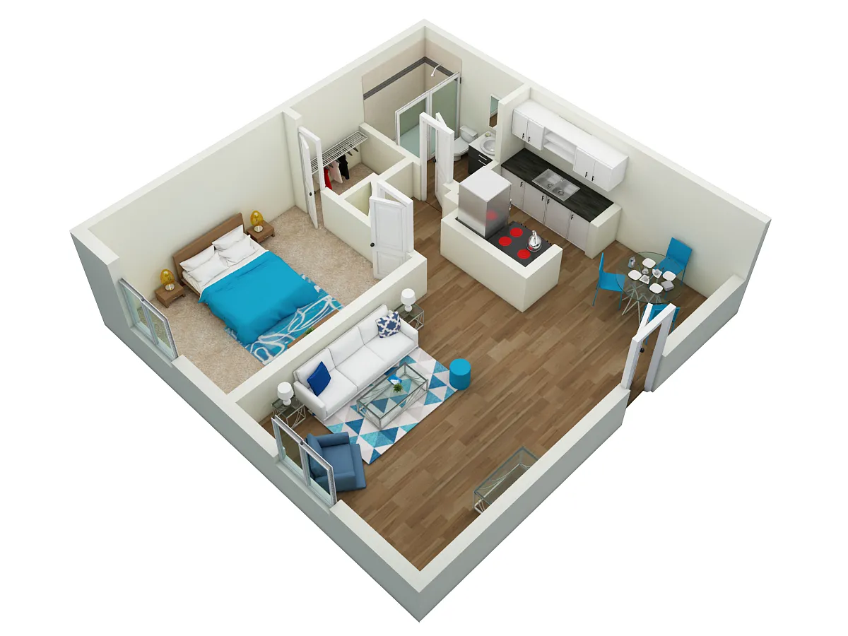 Floor plan Cowboy