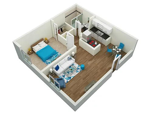 Floor plan Cowboy