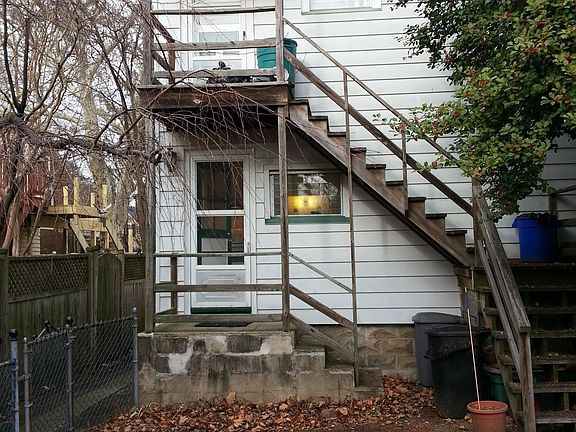 Rear Staircase to Patio / Yard