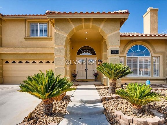 landscaped front yard.