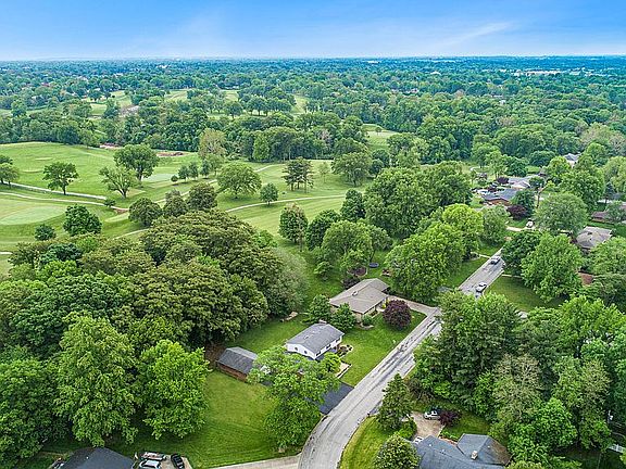 Aerial View Golf Course