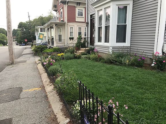 Front yard adding fence 