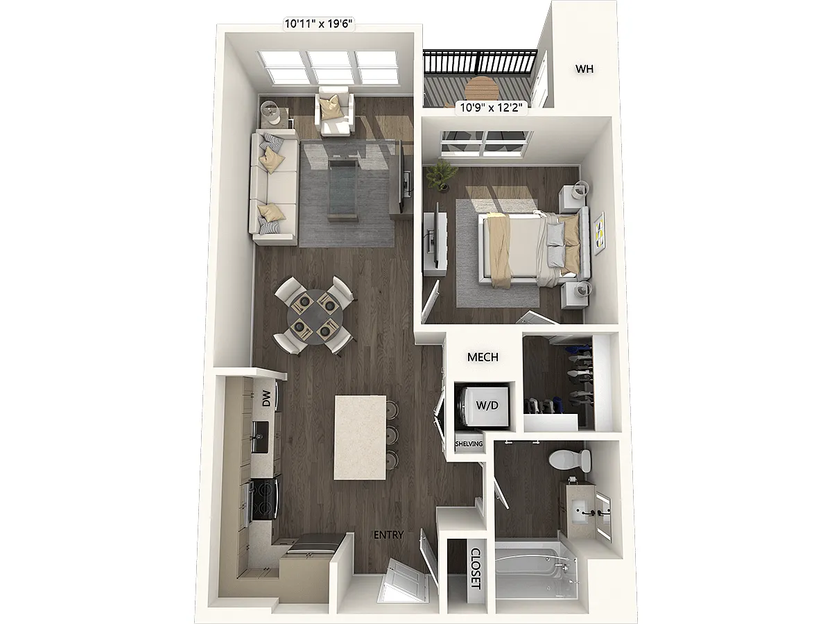 Floor plan AM14-Upgrade Collection II