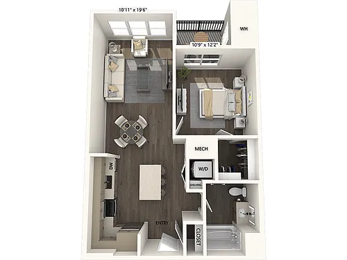 Floor plan AM14-Upgrade Collection II