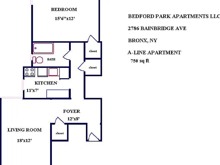 2786 Bainbridge Ave #4A — Photo 1