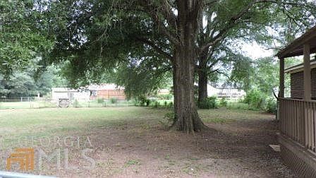 large Fenced Backyard