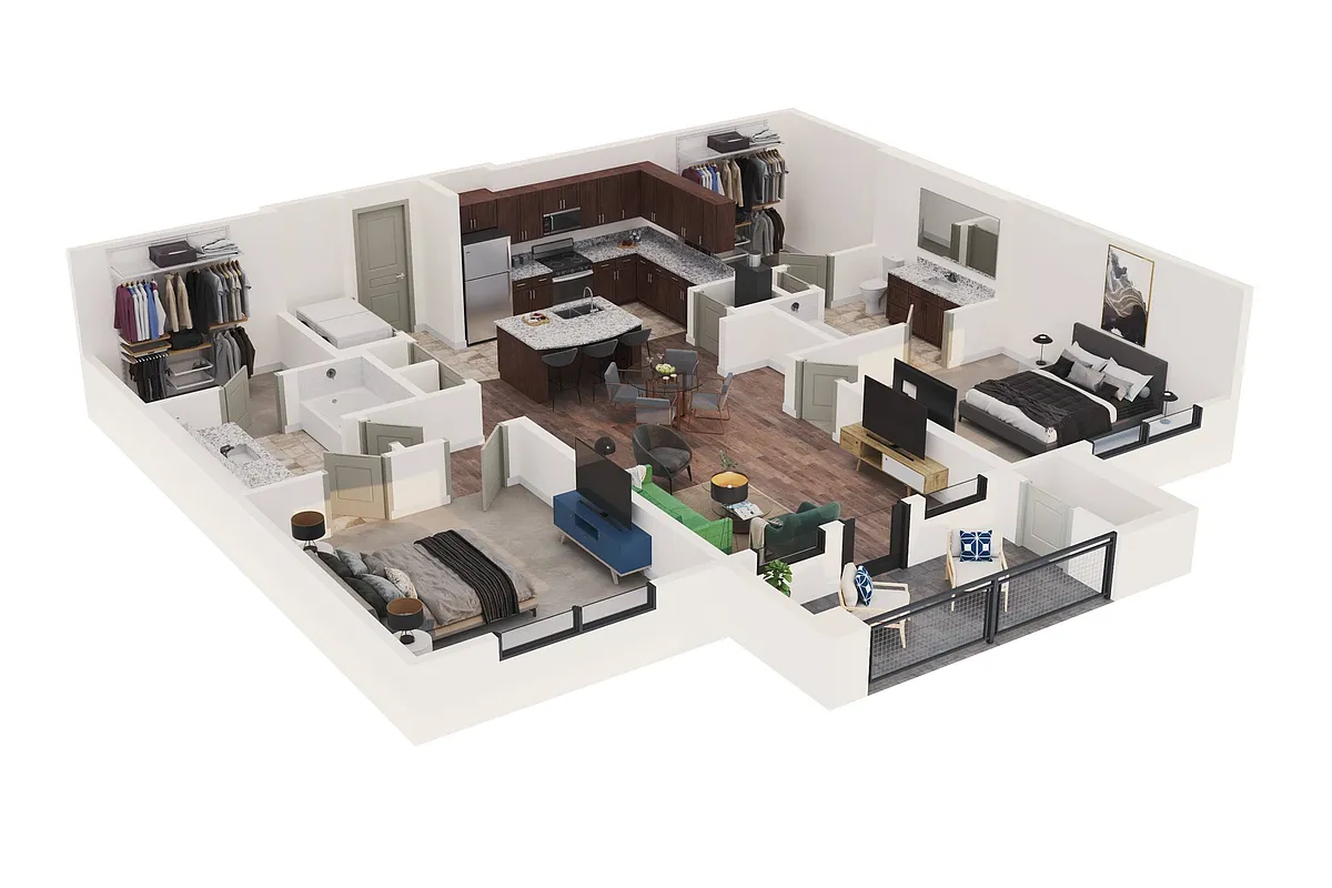 Floor plan B1