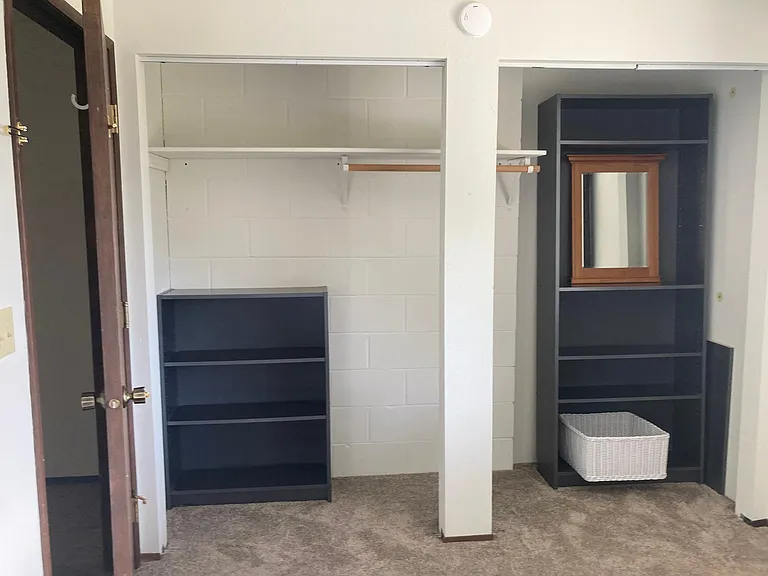 Bedroom #2 closet space