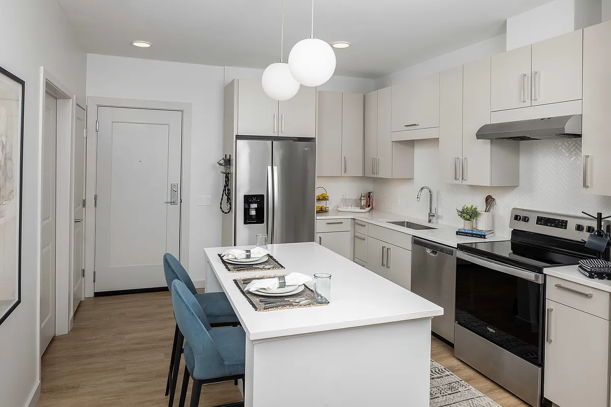 Modern Kitchen - The Point at Waltham