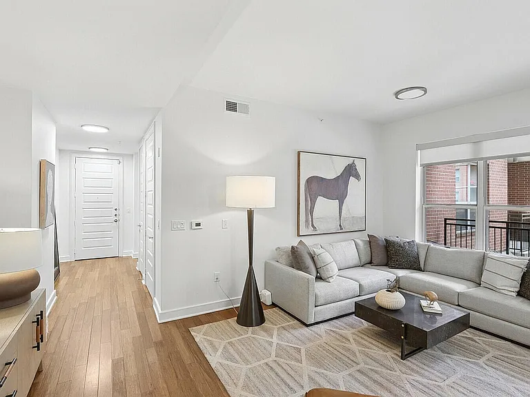 2 Bedroom Model: Living Area