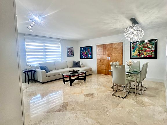 Living and dining area