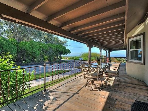 Large Entertaining Front Porch and Ocean Views