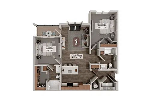 Floor plan The Valley Grand (B1A)