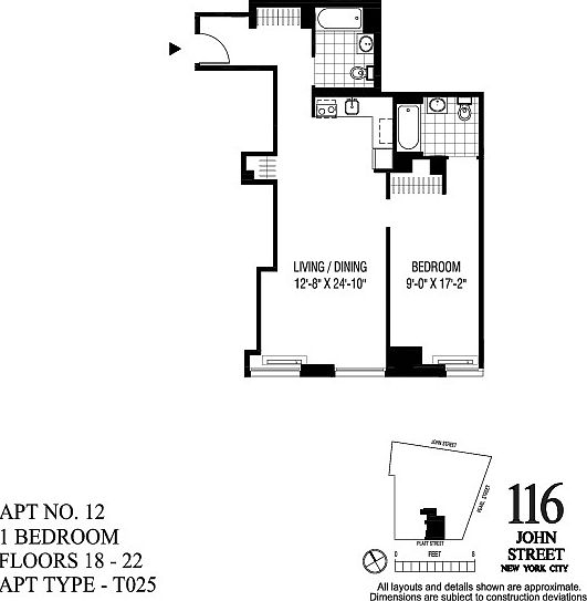 1st image of 116 John St APT 2212