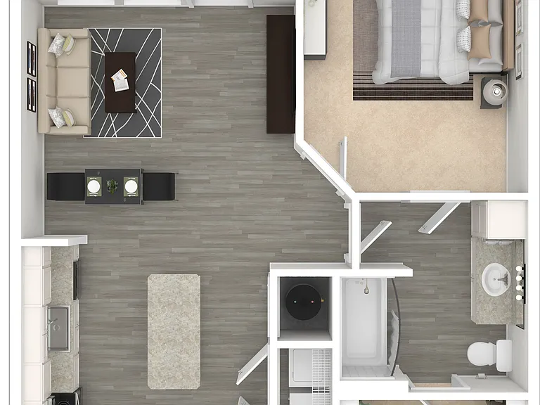 Bonnet | 1 Bedroom | 1 Bath | 780 SF Bonnet | 1 Bedroom | 1 Bath | 780 SF