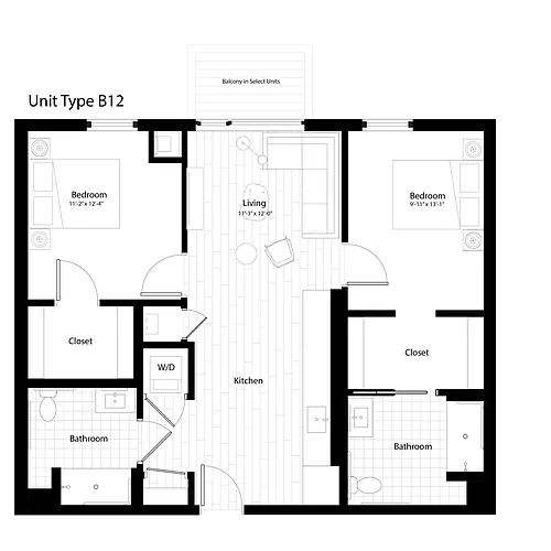 Floor plan B12G2