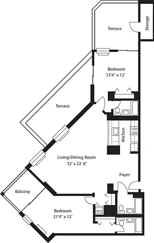 Floor plan G3B-H3B Large