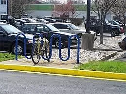 parking and bike rack