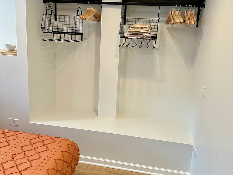 Closet space!