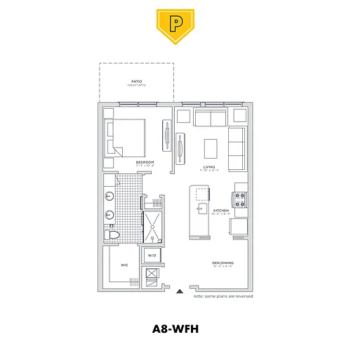 Floor plan A8WFH