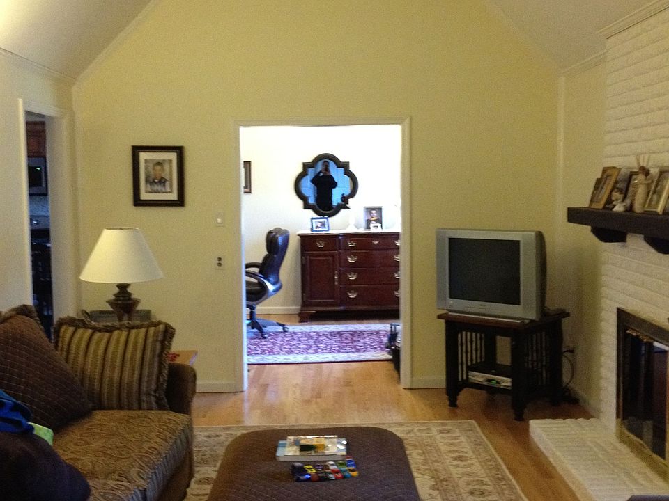 Large, open living/family room
