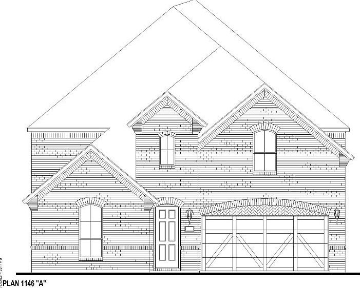 Plan 1146 Elevation A
