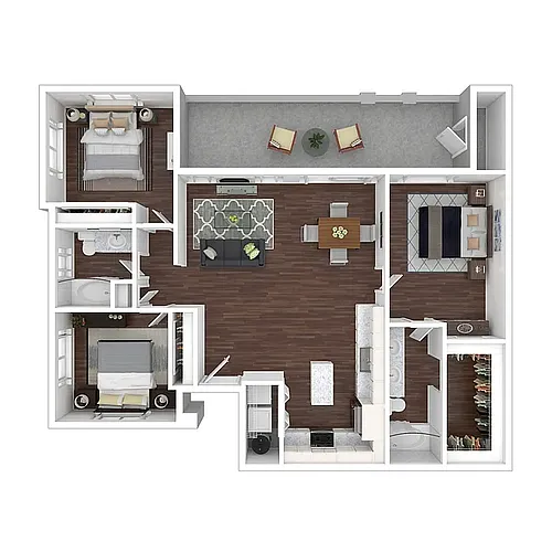Floor plan Hacienda II