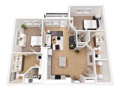 Floor plan B1