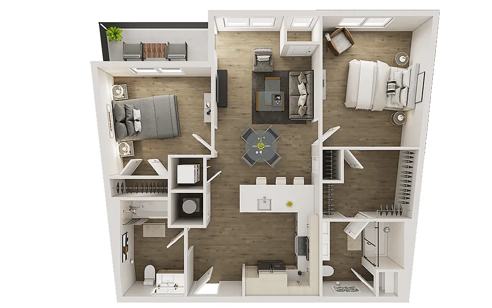 Floor plan B3