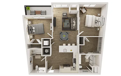 Floor plan B3