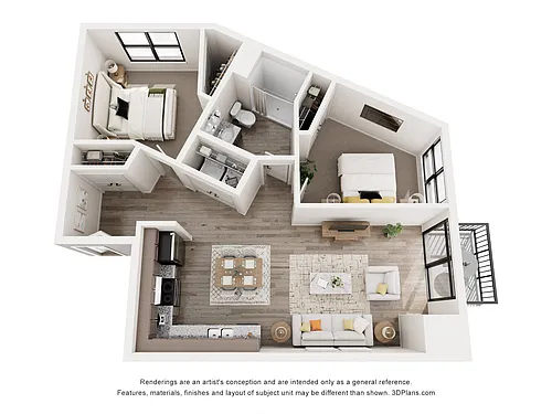 Floor plan The Glacier