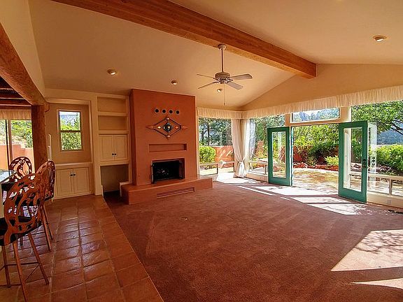 Spacious Sunken Living Room