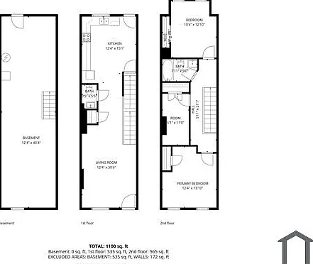 2 bed, 1100 sqft, $1,950 — Photo 2