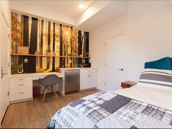 modern guest suite includes tv