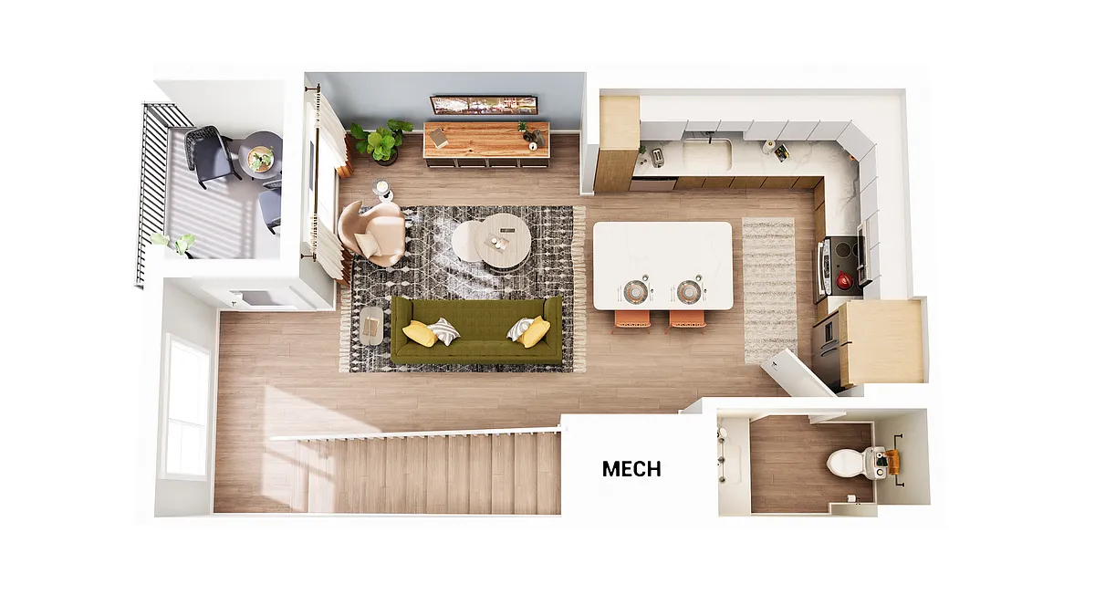 Floor plan TH-A1