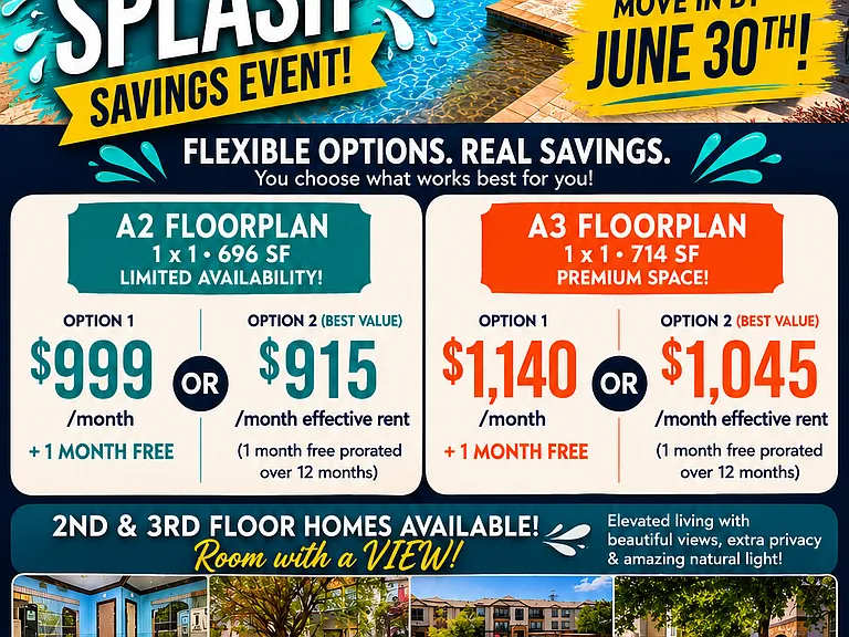 Current move-in special while it lasts.