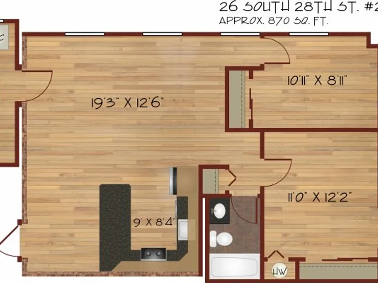 *Square footage is approximate. *Square footage is approximate.