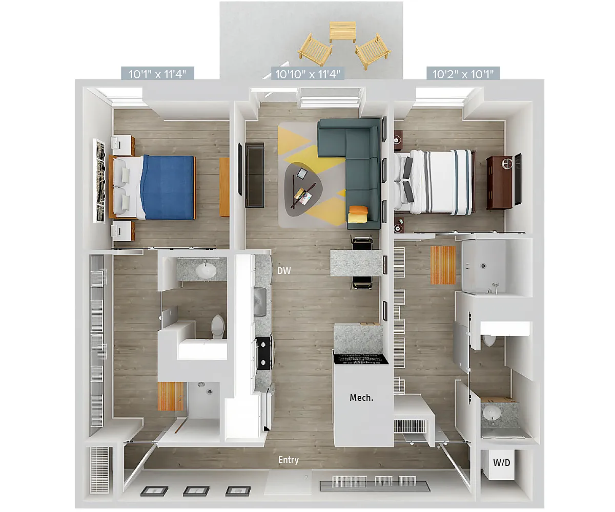 Floor plan 122