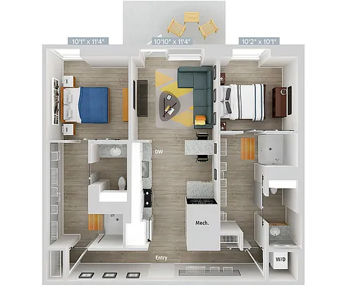 Floor plan 122