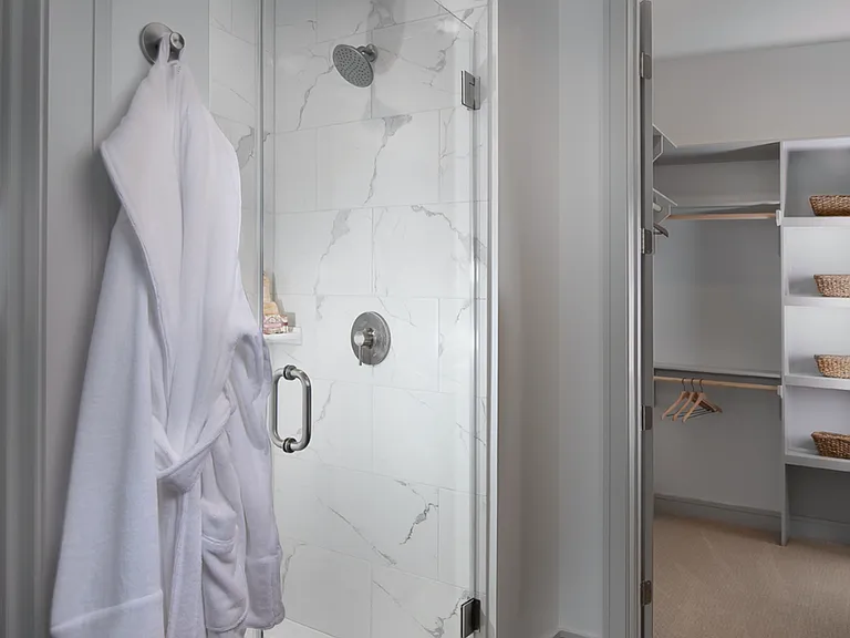 Glass Surround Walk-In Shower