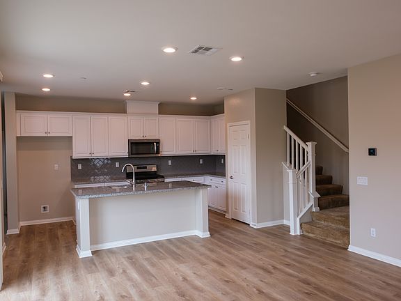 Kitchen and dining area