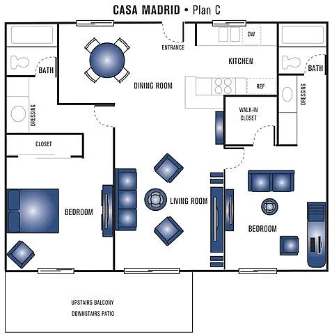 Floor plan Plan C