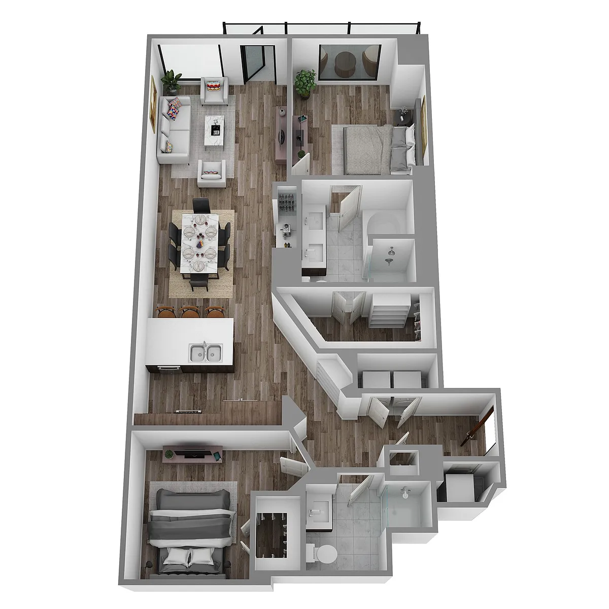 Floor plan K