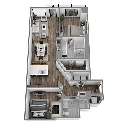 Floor plan K