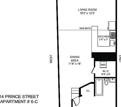 2nd image of 14 Prince St APT 6C