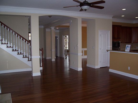 View from FAmily room is open to kitchen!